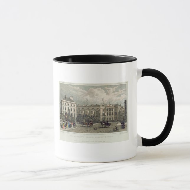 Det St Andrews stället, regenter parkerar, 1828 Mugg (Höger)
