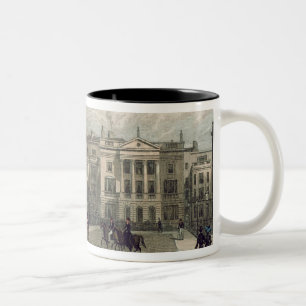 Det St Andrews stället, regenter parkerar, 1828 Två-Tonad Mugg