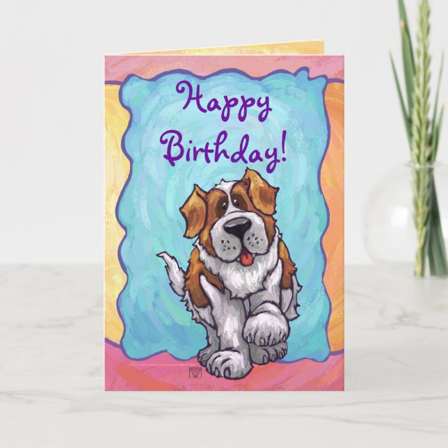 Det St Bernard partyet centrerar Kort (Framsida)