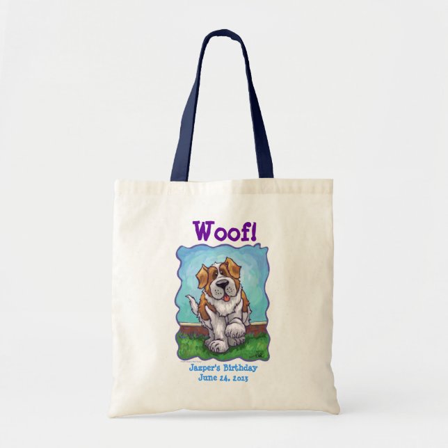 Det St Bernard partyet centrerar Tygkasse (Framsidan)