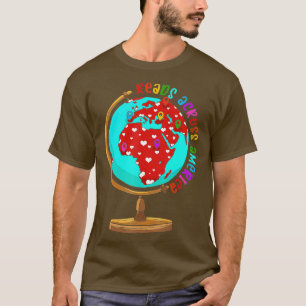 Det står att Amerika läser Älskare Lärare Re T Shirt