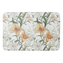 Det står skrivet i Löv, Orange Lilies Badrumsmatta