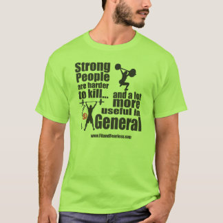 Det starka folket är mer hård att döda - färdigt & tee shirt