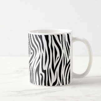 Det stilfulla zebra tryckdjur flår kaffemugg