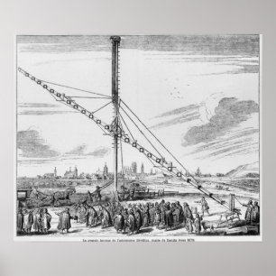 Det stora Astronomical teleskop Poster