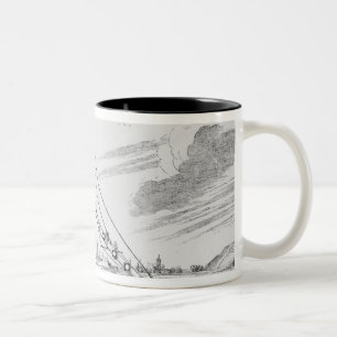 Det stora Astronomical teleskop Två-Tonad Mugg