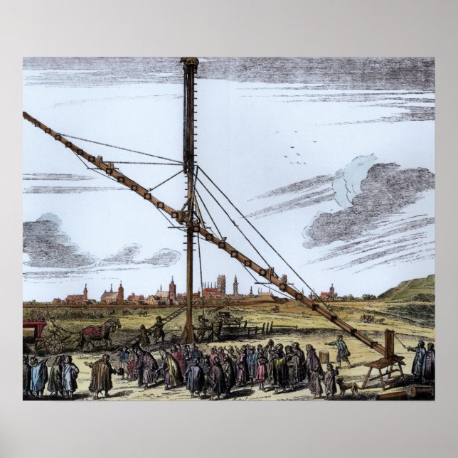 Det stora astronomiska teleskopet poster (Framsidan)