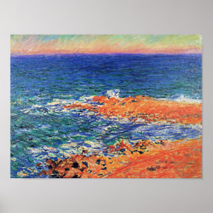 Det Stora Blå Havet i Antibes, finkonst, Poster