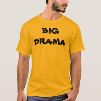 DET STORA DRAMAT med KBP-websiten på tillbaka & Tee Shirt