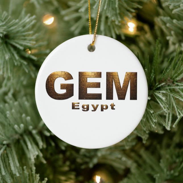 Det Stora Egyptiska Museet Julgransprydnad Keramik (Träd)