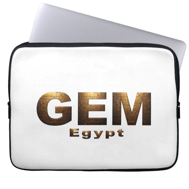 Det Stora Egyptiska Museet Laptop Fodral (Framsidan)