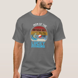 Det stora endagarstemat som fiskas Mamma i fågeln T Shirt