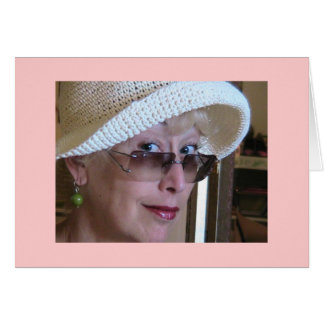 Det stora flickakortet hälsningskort