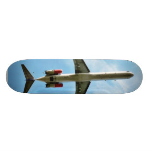 Det stora flygplan tar av skateboard bräda 19,5 cm