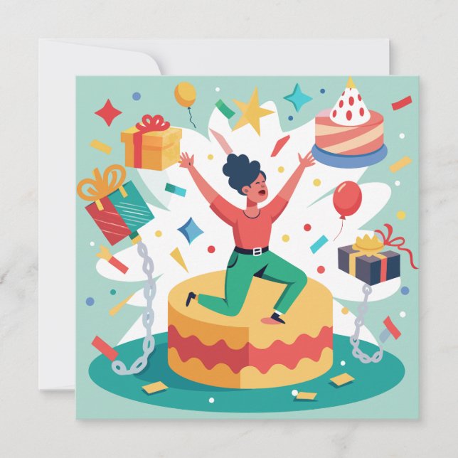 Det stora flykten inbjudningar (Framsida)