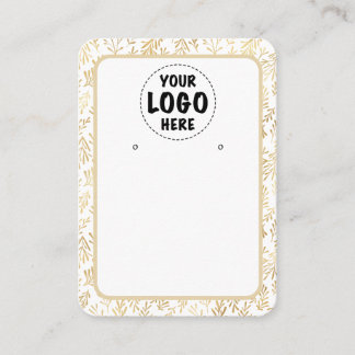 Det stora Guld-skärmkortet i Logotyp Gräns Visitkort