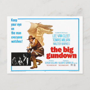 DET STORA GUNDOWN POSTCARD VYKORT