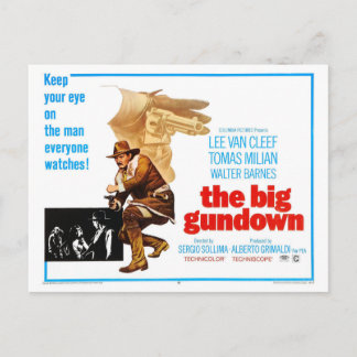 DET STORA GUNDOWN POSTCARD VYKORT