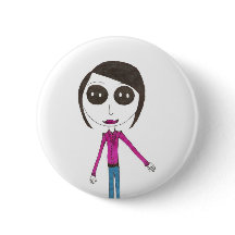 Det stora huvudet knäppas flickan