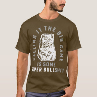 Det stora spelet är en Toppen BullCat Gam T Shirt