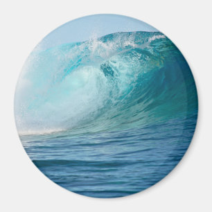 Det stora Stilla havet vinkar bryta rundamagneten Magnet