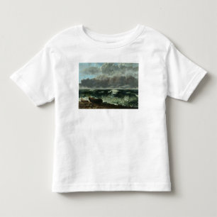 Det stormiga havet eller, vinka, 1870 t-shirt