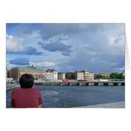 Det storslagna hotellet, Stockholm sverigekort Hälsningskort