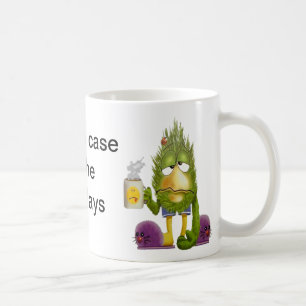 Det stränga fodral av hatar jag Måndagar kaffe Kaffemugg