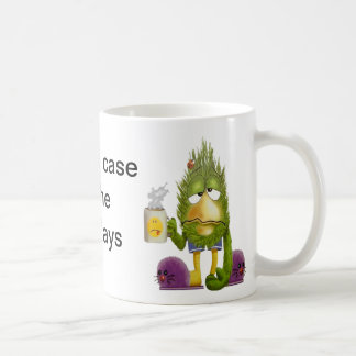 Det stränga fodral av hatar jag Måndagar kaffe Kaffemugg