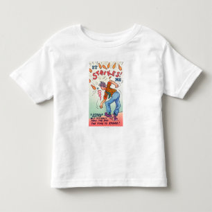 Det Strejkor mig, Tecknad Man Bowling T Shirt