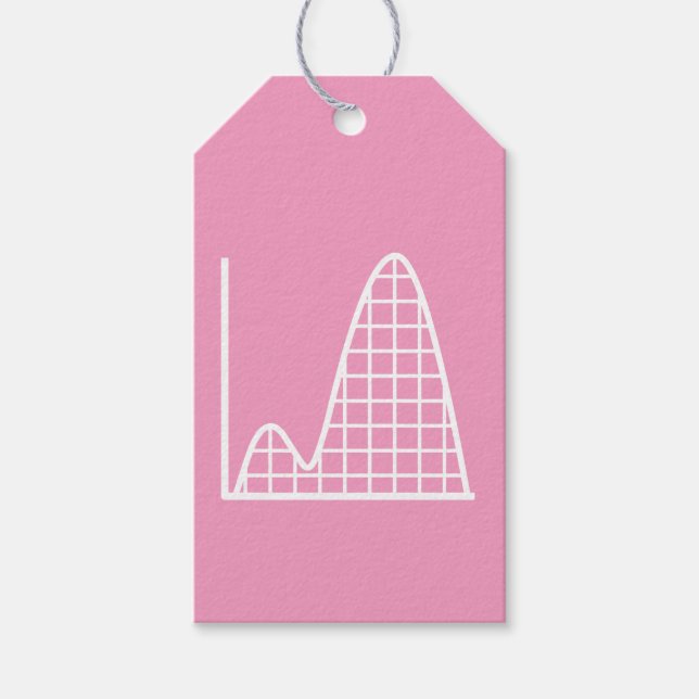 Det summerar sig i Petal Pink presentkort Presentetikett (Framsidan)