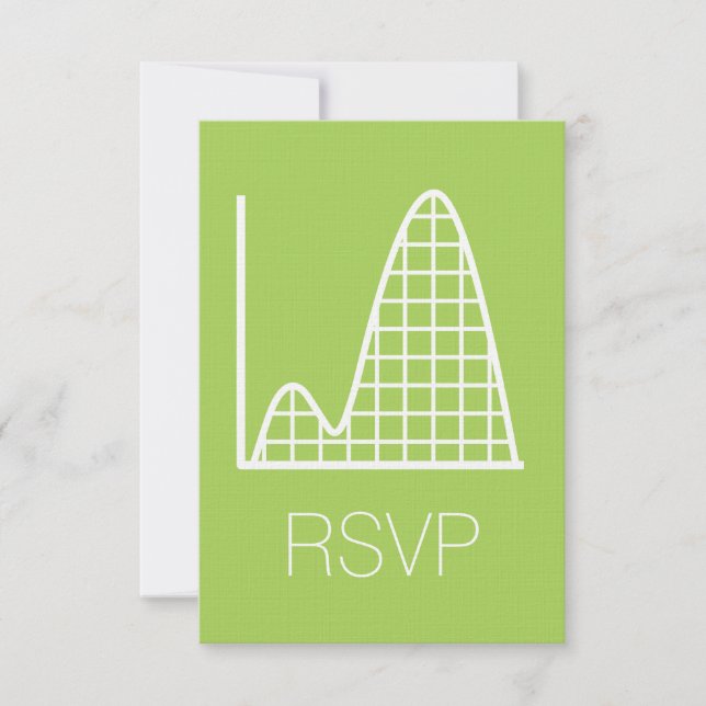 Det summerar till Peridot RSVP-kort OSA Kort (Framsida)