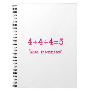 Det svåraste matematikproblemet i World Funny Equ Anteckningsbok