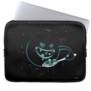 Det svart hål slukar laptop fodral