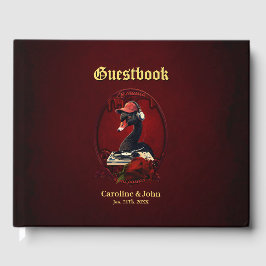 Det svarta svan, som symboliserar kreativitet gästböcker