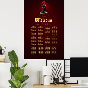 Det svarta svan, som symboliserar kreativitet poster