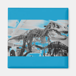Det T-Rex skelett ritar Magnet