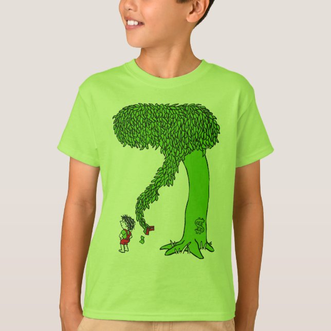 Det tagande träd t shirt (Framsida)