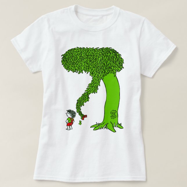 Det tagande träd t-shirt (Design framsida)