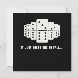Det tar bara en till att falla på Tiles Puzzler Ga Inbjudningar