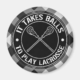 Det tar Bollar att spela Lacrosse Magnet