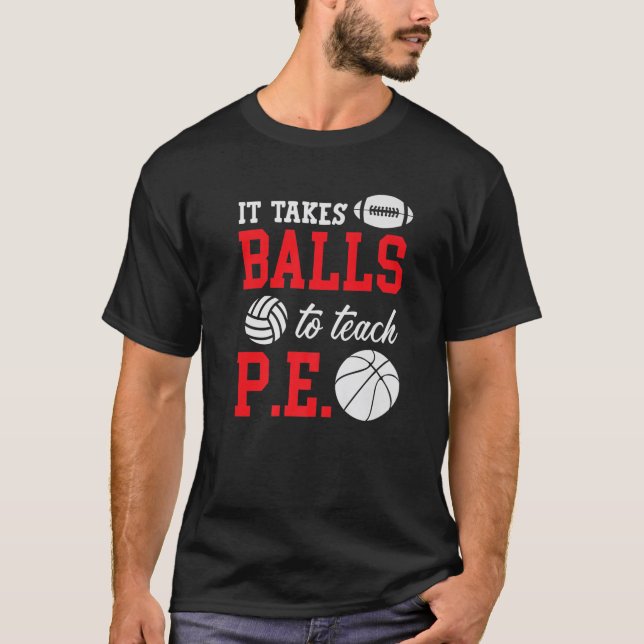 Det tar Bollar till fotboll C T Shirt (Framsida)