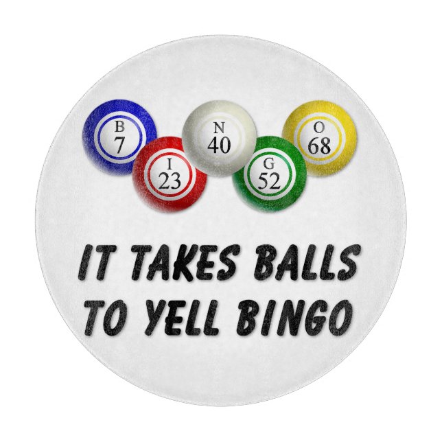 Det tar Bollar till Yell Bingo (Framsidan)
