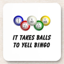 Det tar Bollar till Yell Bingo Underlägg