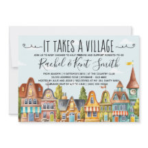 Det tar en babystövel för byar