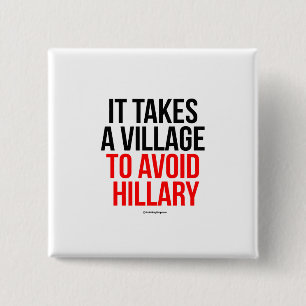 Det tar en by för att undvika Hillary Knapp