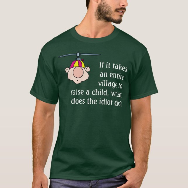 Det tar en by… tee shirt (Framsida)