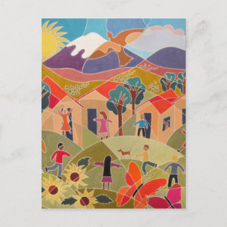 Det tar en by vykort