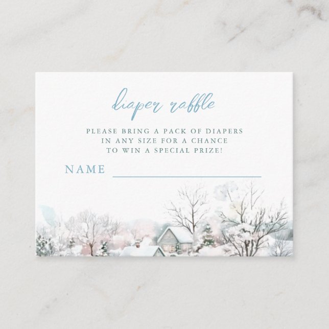 Det tar en dagage Stork Baby Shower Raffle Tilläggskort (Framsida)