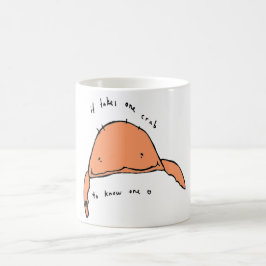Det tar en krabba att känna en kaffemugg